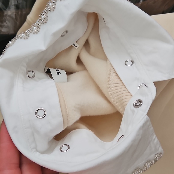 Sandro Lorane Layered Look Sweatshirt - Picture 11 of 12